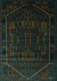 Persian Turquoise Traditional Rug, tr2698turq