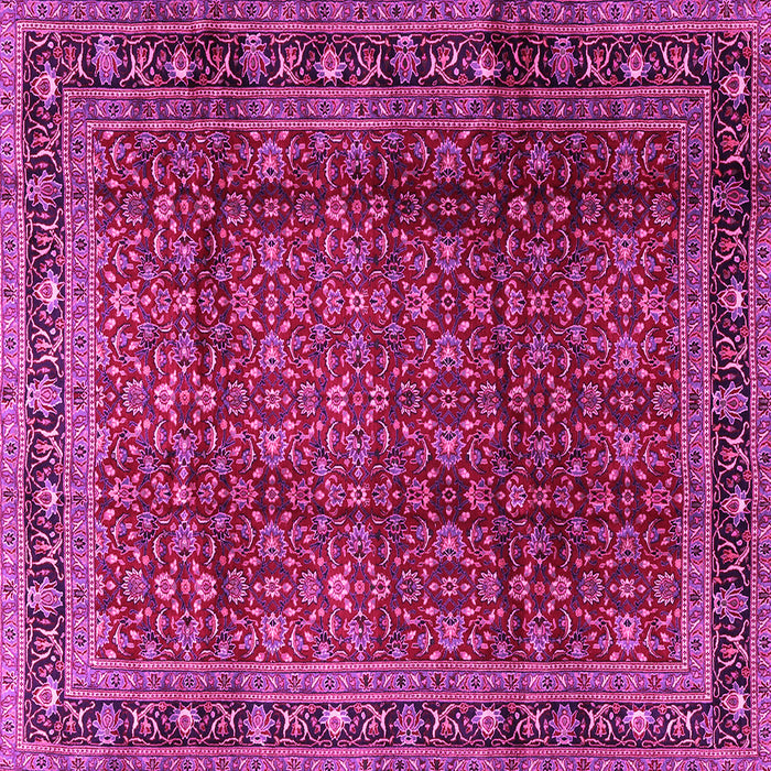 Square Persian Pink Traditional Rug, tr2699pnk
