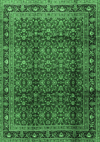 Persian Emerald Green Traditional Rug, tr2699emgrn