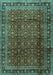 Persian Turquoise Traditional Rug, tr2699turq