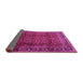 Sideview of Persian Pink Traditional Rug, tr2699pnk