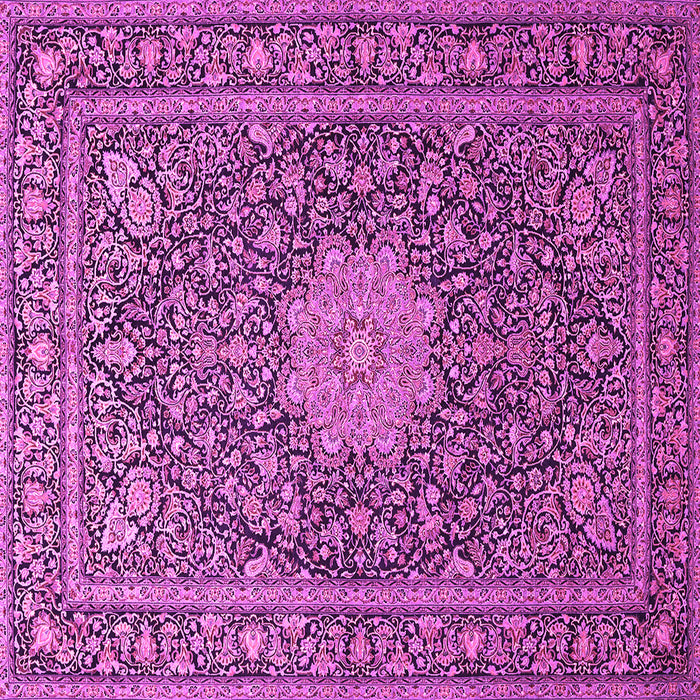 Square Persian Pink Traditional Rug, tr269pnk
