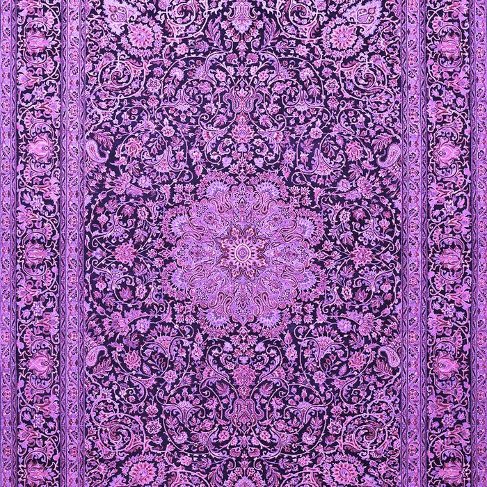 Machine Washable Persian Purple Traditional Area Rugs, wshtr269pur