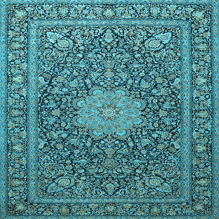 Square Persian Light Blue Traditional Rug, tr269lblu