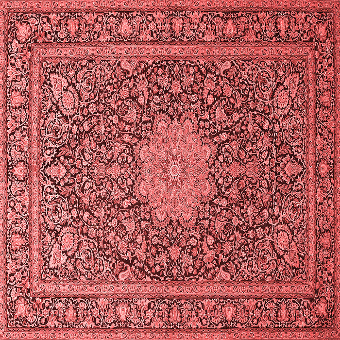 Machine Washable Persian Red Traditional Rug, wshtr269red