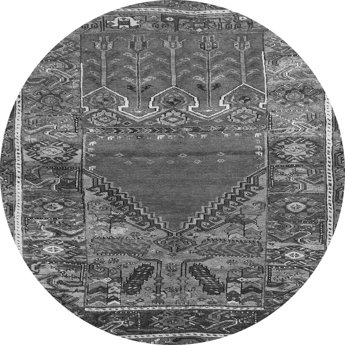 Square Persian Gray Traditional Rug, tr26gry