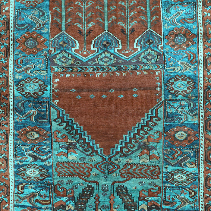 Persian Light Blue Traditional Rug, tr26lblu