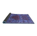 Sideview of Persian Blue Traditional Rug, tr26blu