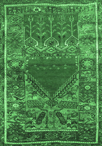 Persian Emerald Green Traditional Rug, tr26emgrn