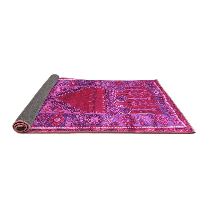 Sideview of Persian Pink Traditional Rug, tr26pnk