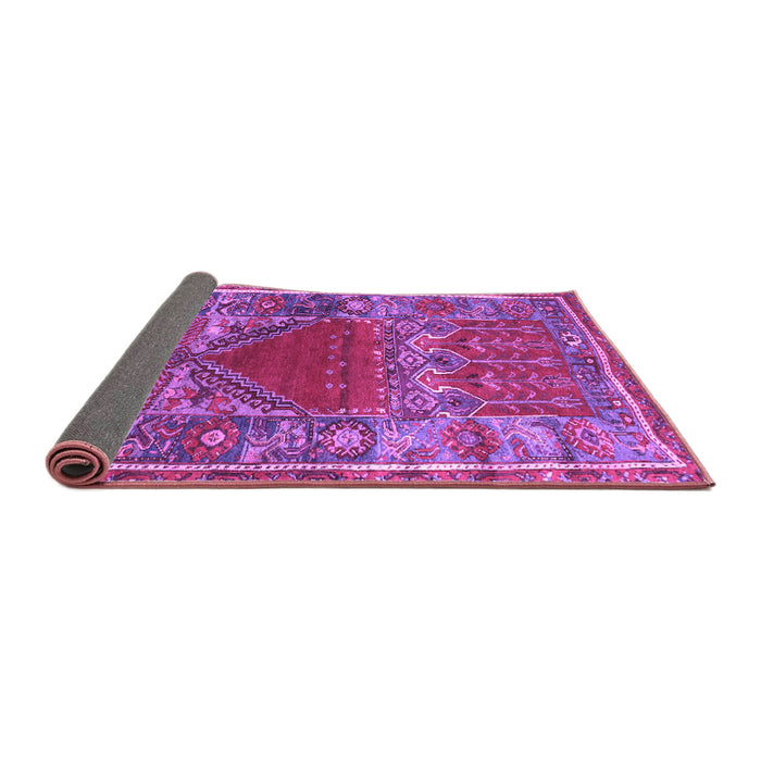 Sideview of Persian Purple Traditional Rug, tr26pur