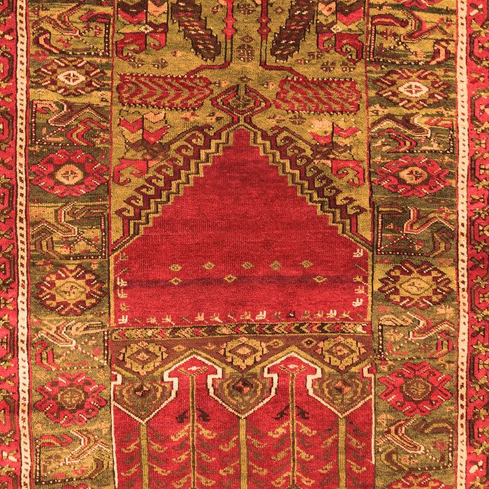 Persian Orange Traditional Rug, tr26org