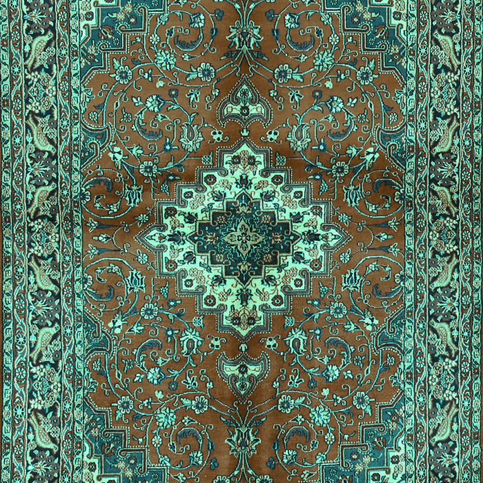 Persian Turquoise Traditional Rug, tr2700turq
