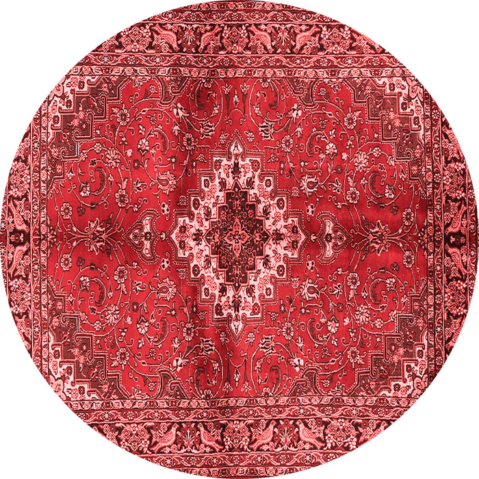 Machine Washable Persian Red Traditional Rug, wshtr2700red