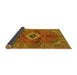 Sideview of Persian Yellow Traditional Rug, tr2700yw