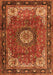 Persian Orange Traditional Rug, tr2701org