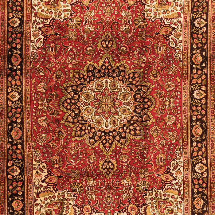 Persian Orange Traditional Rug, tr2701org