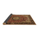 Sideview of Persian Brown Traditional Rug, tr2701brn