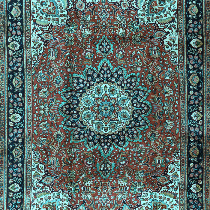 Persian Light Blue Traditional Rug, tr2701lblu