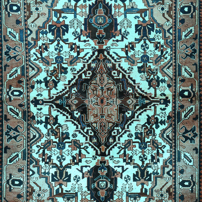 Persian Light Blue Traditional Rug, tr2702lblu