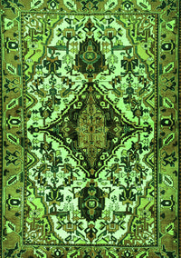 Persian Green Traditional Rug, tr2702grn