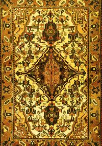 Persian Yellow Traditional Rug, tr2702yw