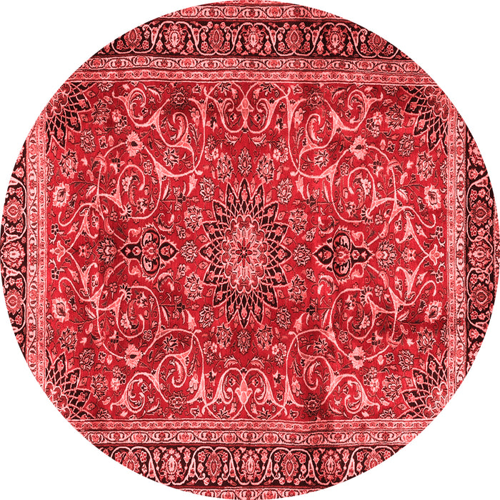 Machine Washable Persian Red Traditional Rug, wshtr2703red