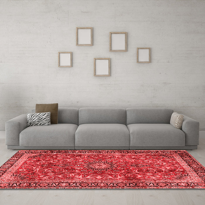 Traditional Red Washable Rugs