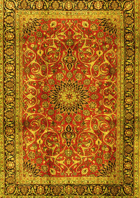 Persian Yellow Traditional Rug, tr2703yw