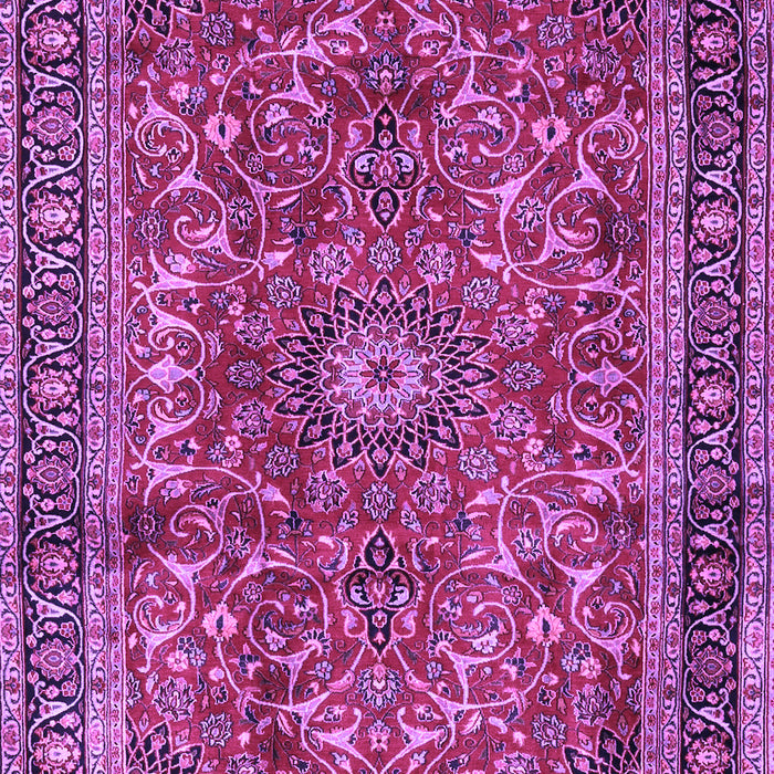 Machine Washable Persian Purple Traditional Area Rugs, wshtr2703pur