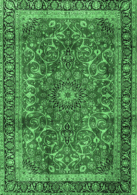 Persian Emerald Green Traditional Rug, tr2703emgrn