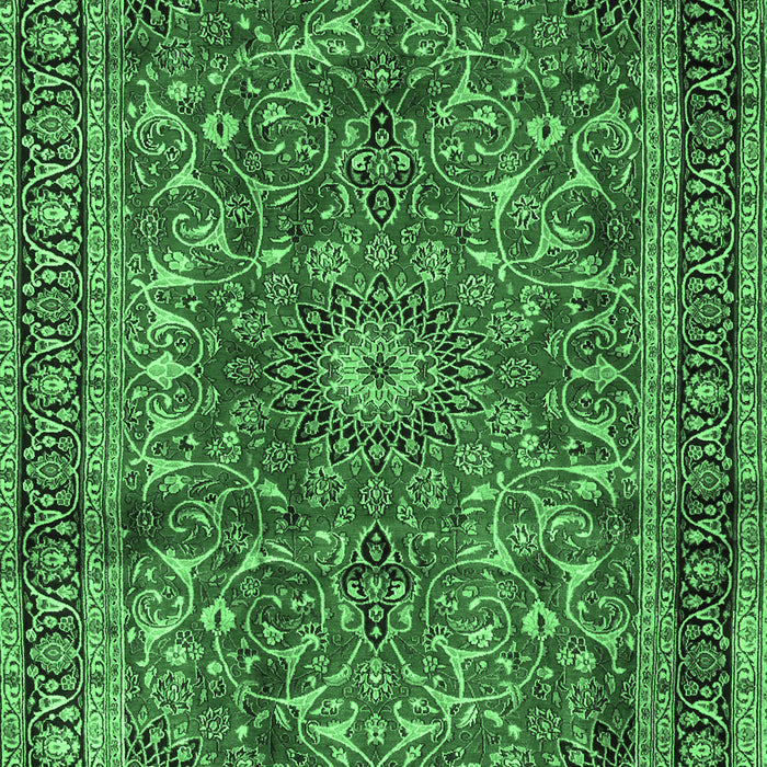 Persian Emerald Green Traditional Rug, tr2703emgrn