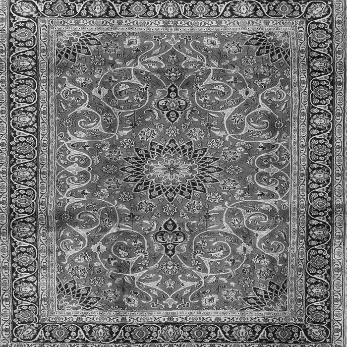 Serging Thickness of Persian Gray Traditional Rug, tr2703gry