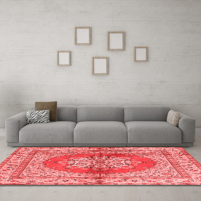 Traditional Red Washable Rugs
