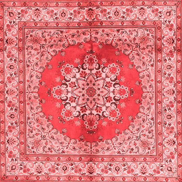 Machine Washable Persian Red Traditional Rug, wshtr2704red