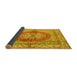 Sideview of Persian Yellow Traditional Rug, tr2704yw