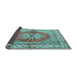 Sideview of Persian Light Blue Traditional Rug, tr2704lblu