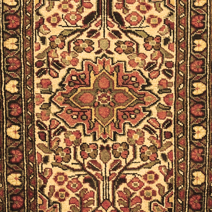 Machine Washable Persian Brown Traditional Rug, wshtr2705brn