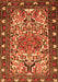 Persian Orange Traditional Rug, tr2705org