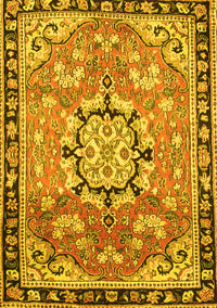 Persian Yellow Traditional Rug, tr2706yw