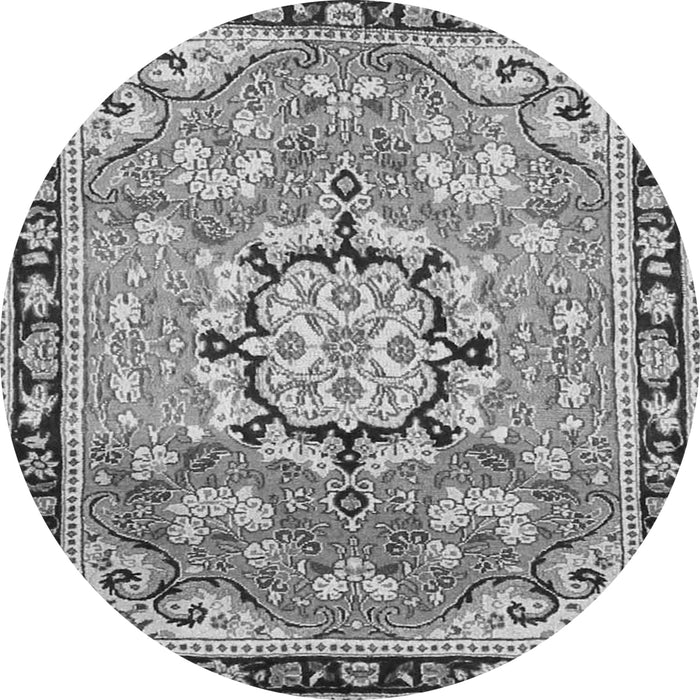 Square Persian Gray Traditional Rug, tr2706gry