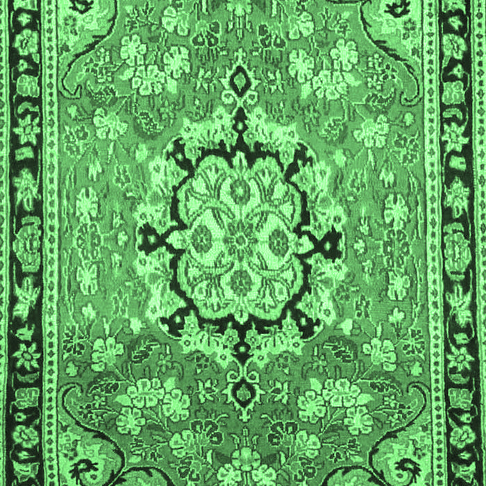 Persian Emerald Green Traditional Rug, tr2706emgrn