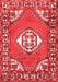 Persian Red Traditional Area Rugs