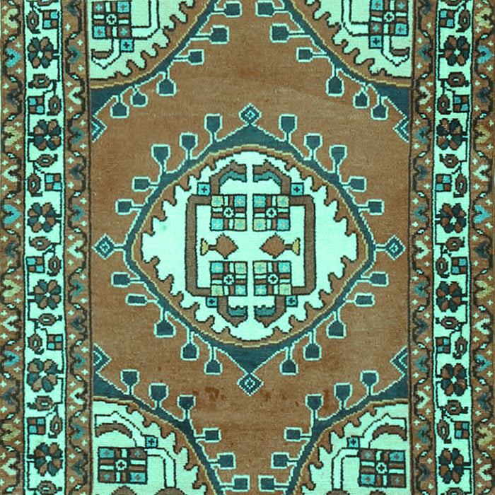 Persian Turquoise Traditional Rug, tr2707turq
