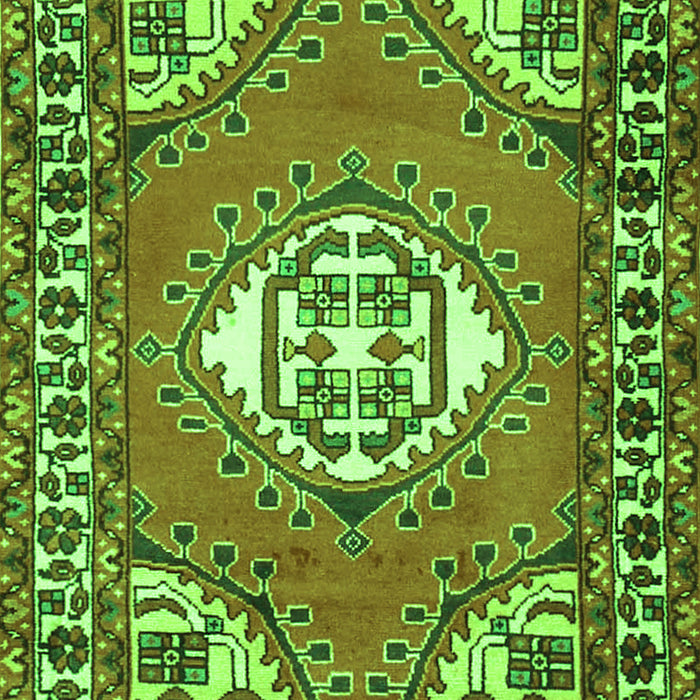 Persian Green Traditional Rug, tr2707grn