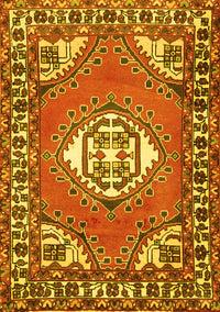 Persian Yellow Traditional Rug, tr2707yw