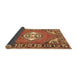 Sideview of Persian Brown Traditional Rug, tr2707brn