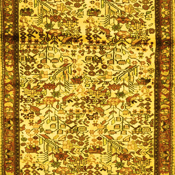 Persian Yellow Traditional Rug, tr2708yw