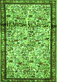 Persian Green Traditional Rug, tr2708grn