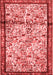Persian Red Traditional Area Rugs